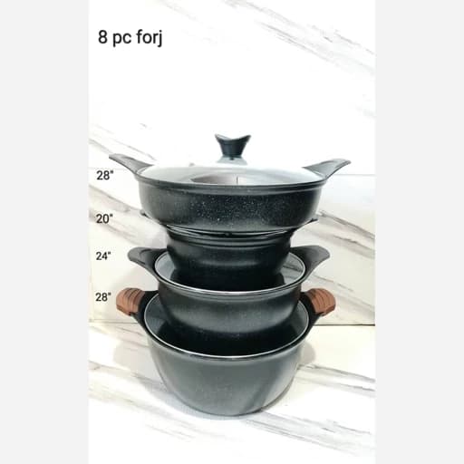 سرویس قابلمه فورج گرانیتی 8پارچه ارسال رایگان