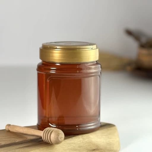 عسل چندگیاه طبیعی نیمه تغذیه میثم یک کیلویی با ساکارز 5