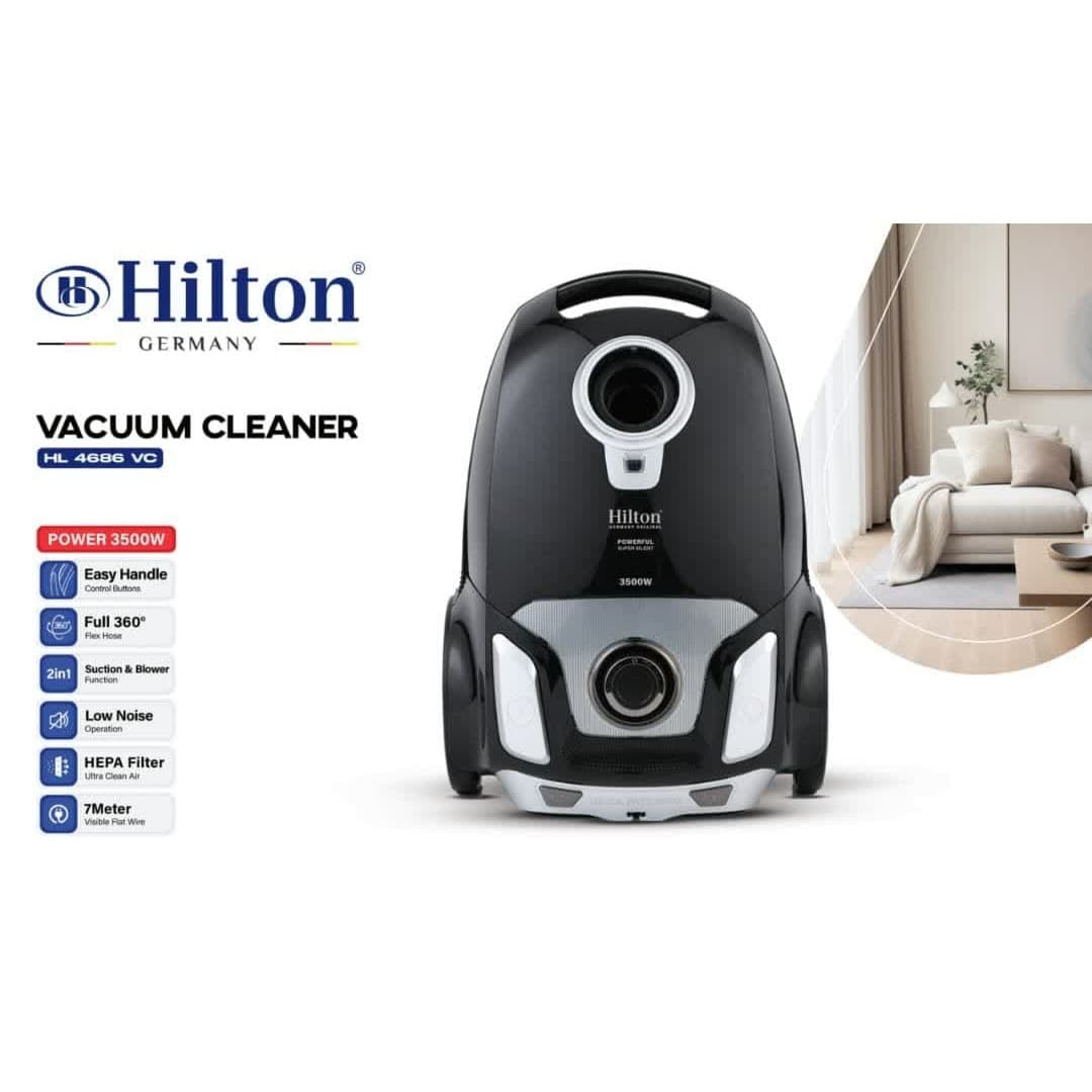 جاروبرقی ۳۵۰۰ وات هیلتون مدل HL-4686VC — تصویر ۸