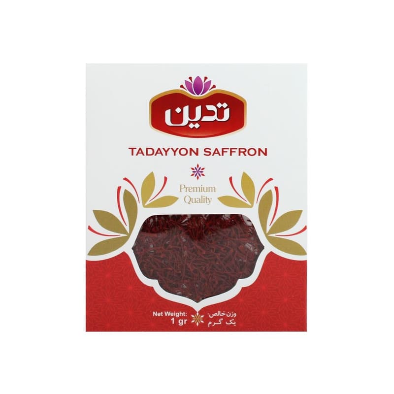 زعفران سرگل تدین - 1 گرم — تصویر ۲