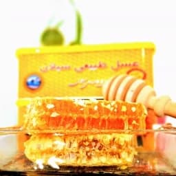 عسل چهل گیاه موم دار سبلان طبیعی بهاره 2 کیلویی(مستقیم از زنبوردار)ارسال رایگان — تصویر ۳
