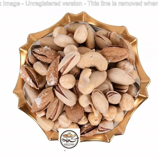 آجیل عربی بو داده کم نمک 250 گرمی خالص