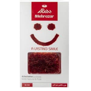 زعفران سوپر نگین صادراتی مهرآذر - 0.5 گرم