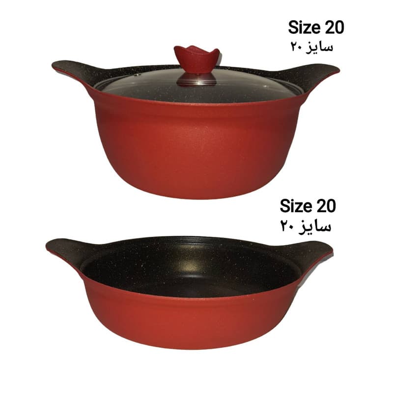 سرویس قابلمه 3 پارچه مدل 20-20 — تصویر ۲