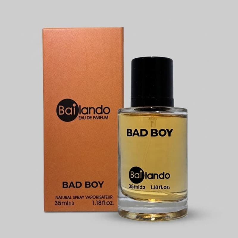 ادو پرفیوم مردانه بایلندو مدل BAD BOY با رایحه تلخ حجم 35 میلی لیتر — تصویر ۴