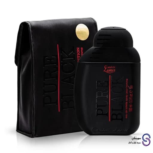 ادکلن پور بلک Pure Black اصل با حجم 100 میل — تصویر ۲