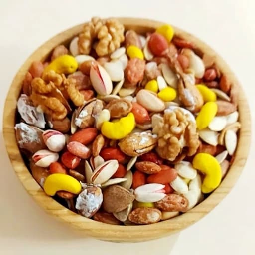 آجیل مخلوط هفت مغز شور 250 گرمی تازه