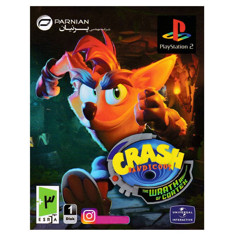 بازی Crash Bandicoot The Wrath of Cortex مخصوص PS2 — تصویر ۲
