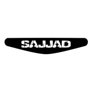 برچسب لایت بار دسته پلی استیشن 4 ونسونی طرح Sajjad