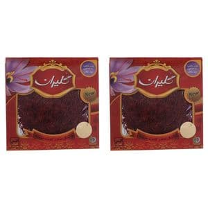 زعفران سرگل گلیران - 1 مثقال بسته 2 عددی — تصویر ۲