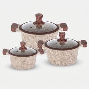سرویس قابلمه 6 پارچه زیو مدل Z-8170-24