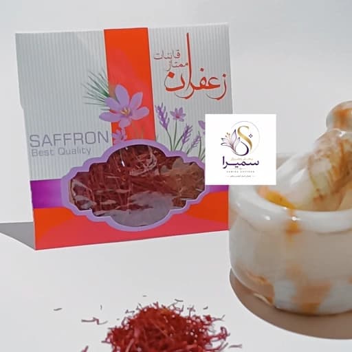زعفران یک مثقالی(فروش ویژه تا پایان هفته)ارسال فوری و رایگان 4 عدد به بالا — تصویر ۲