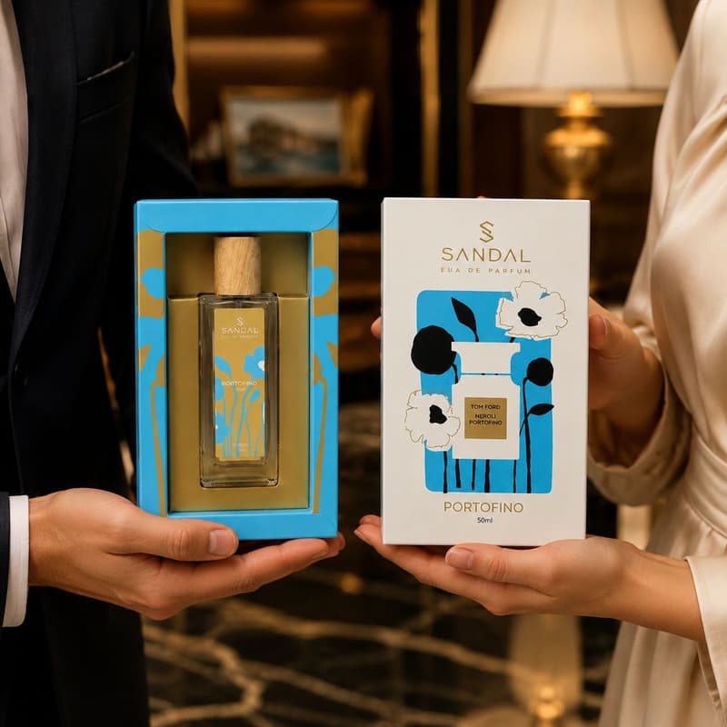 ادو پرفیوم مردانه صندل مدل tomford portofino با رایحه خنک حجم 50 میلی لیتر — تصویر ۴