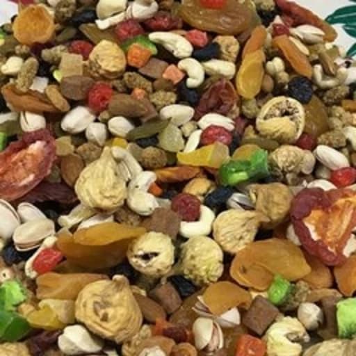 اجیل شیرین خام 750گرم (مغزیجات -برگه-حبه استوایی) — تصویر ۲