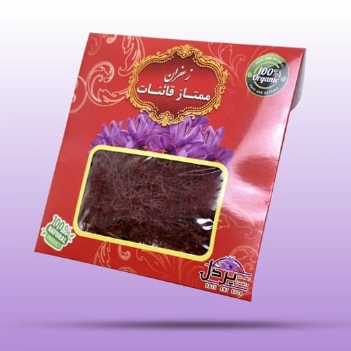 زعفران سرگل ممتاز 4 گرمی امسالی تولید پاییز 1404 محصول جنوب خراسان و قاینات