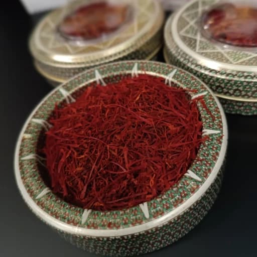 زعفران خاتم یک مثقال فروش ویژه (ارسال رایگان دو عدد به بالا)