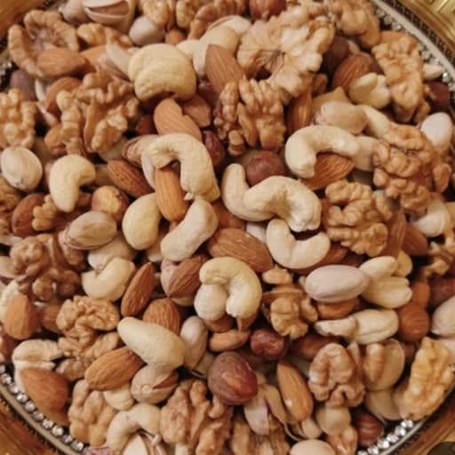 آجیل پنج مغز خام تازه و خوشمزه (100گرمی) ارسال رایگان — تصویر ۲