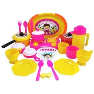 ست اسباب بازی آشپزخانه مدل سبدی کد KID 020