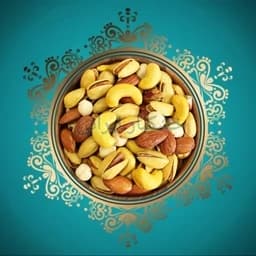 اجیل چهار مغز شور با پسته اکبری تازه درجه یک 250 گرم — تصویر ۳