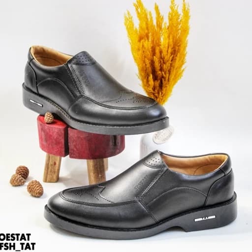 کفش مردانه رسمی چرم مدل سالار سایز 40تا44 — تصویر ۲