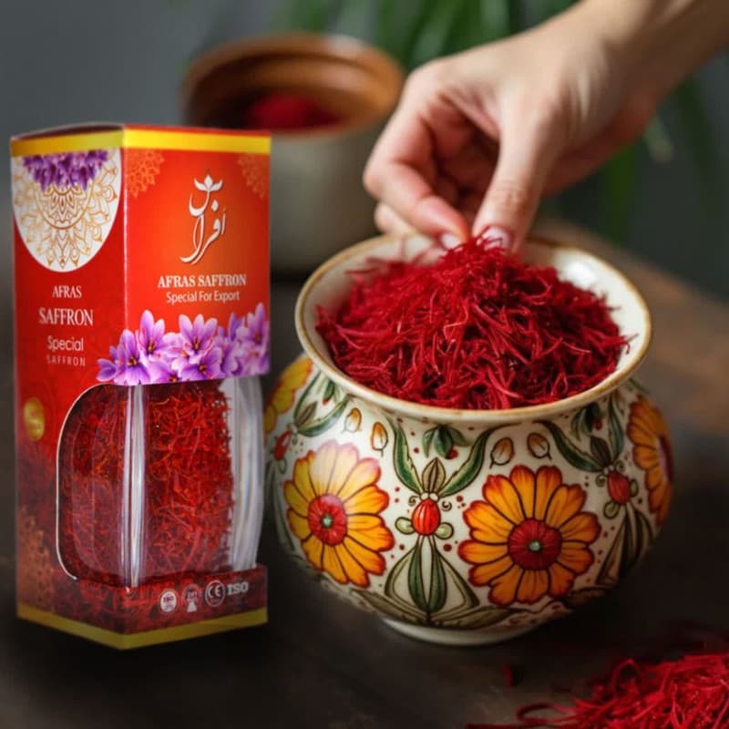 زعفران اذین افراس - 0.5 گرم — تصویر ۲
