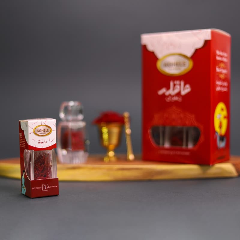 زعفران آذین عاقله - 3 گرم بسته 12 عددی — تصویر ۹