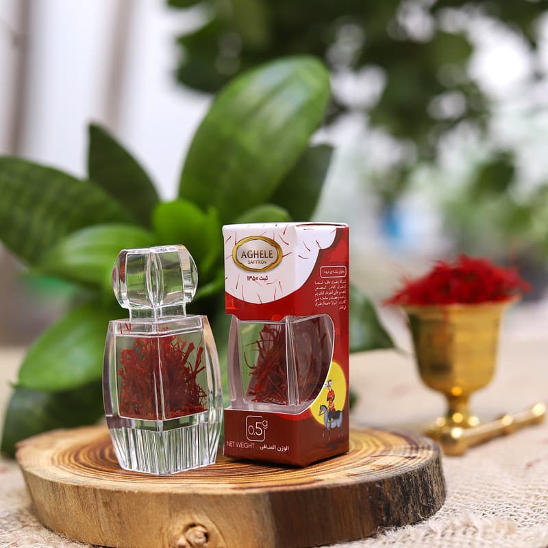 زعفران آذین عاقله - 3 گرم بسته 12 عددی — تصویر ۶