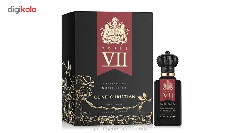 عطر تستر ادوپرفیوم مردانه کلایو کریستین مدل Noble VII Rock Rose حجم 50 میل — تصویر ۸