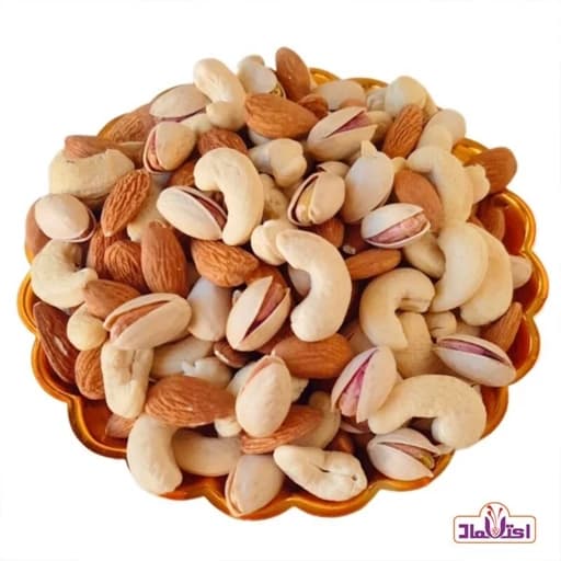 آجیل سه مغز خام 500 گرمی اعتماد مقوی و اعلا — تصویر ۲