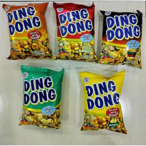 اجیل هندی میکس دینگ دونگ وزن 100 گرمی