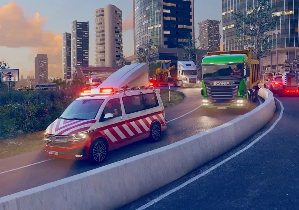 بازی Truck and Logistics Simulator مخصوص PS5 — تصویر ۸