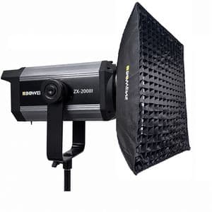 نور ثابت ال ای دی بوئنز مدل ZX-200III Bi به همراه سافت باکس