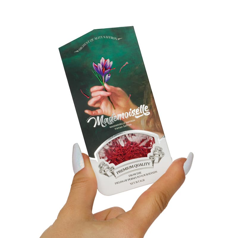 زعفران درجه یک مادمازل - 1 گرم — تصویر ۲