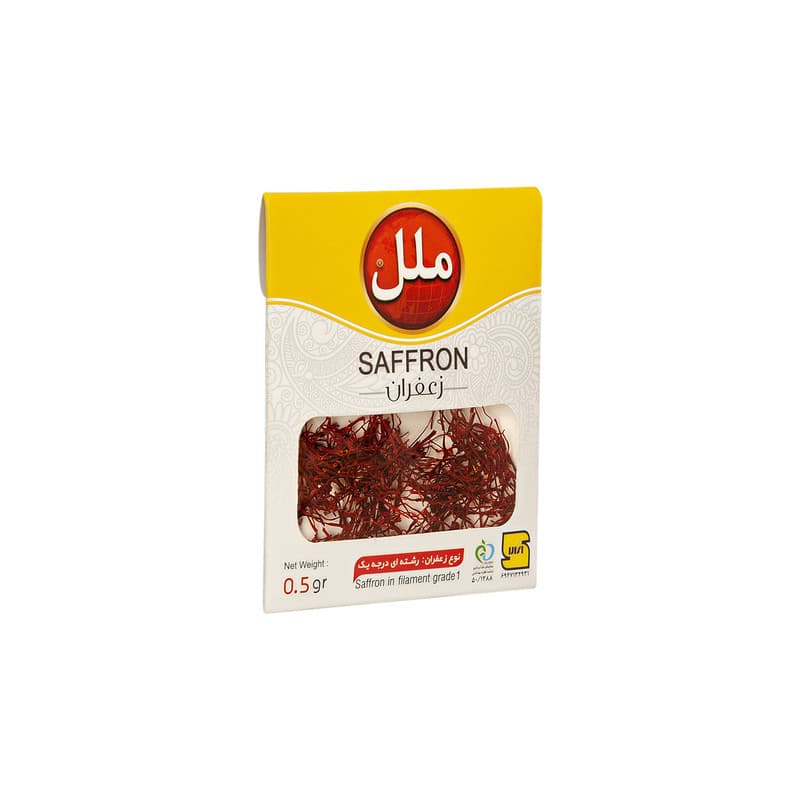 زعفران سرگل درجه یک ملل - 0.5 گرم — تصویر ۲