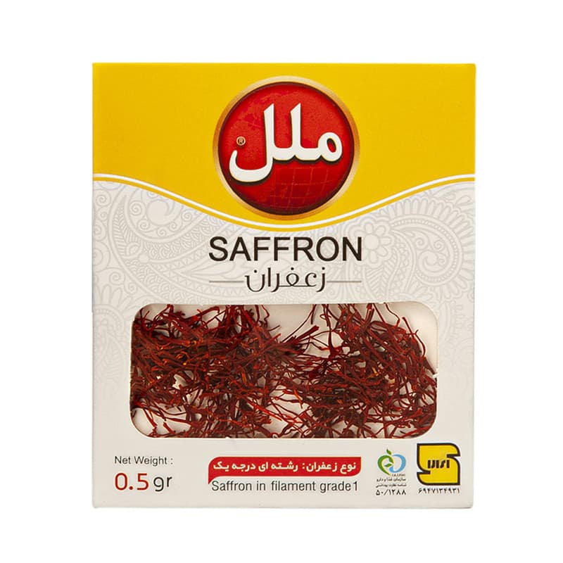 زعفران سرگل درجه یک ملل - 0.5 گرم — تصویر ۴