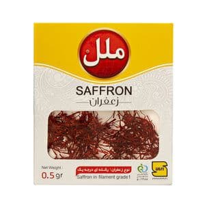 زعفران سرگل درجه یک ملل - 0.5 گرم
