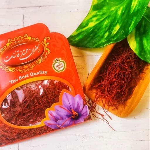 زعفران نگین اتویی 2 گرمی داهمان با نشان کیفیت