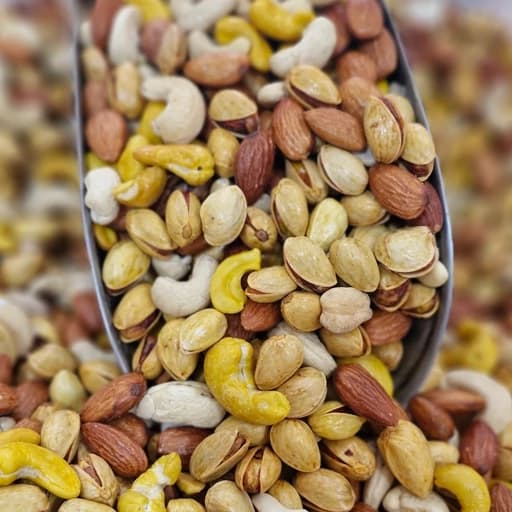 آجیل سه مغز اعلا 3 مغز زعفرانی (500 گرمی)