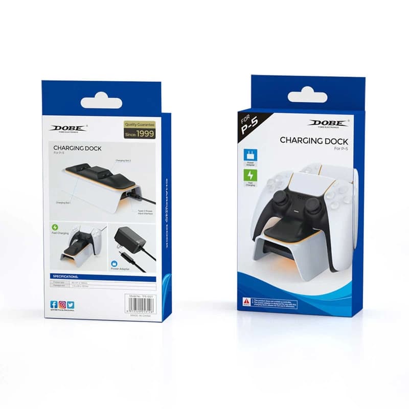 پایه شارژ دسته بازی PS5 دابی مدل TP5-0521 — تصویر ۱۱