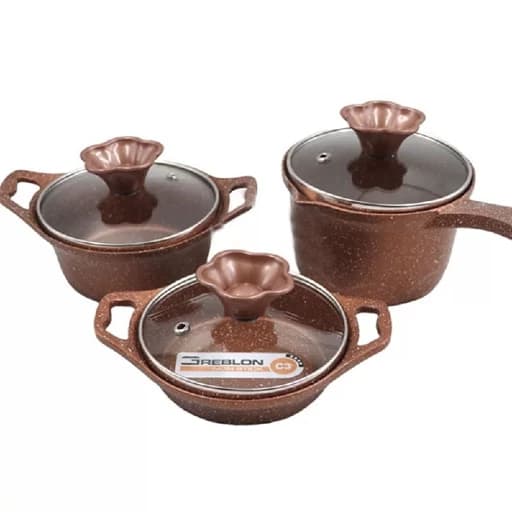 سرویس قابلمه مخصوص کودک چدن 5 پارچه pilau — تصویر ۲