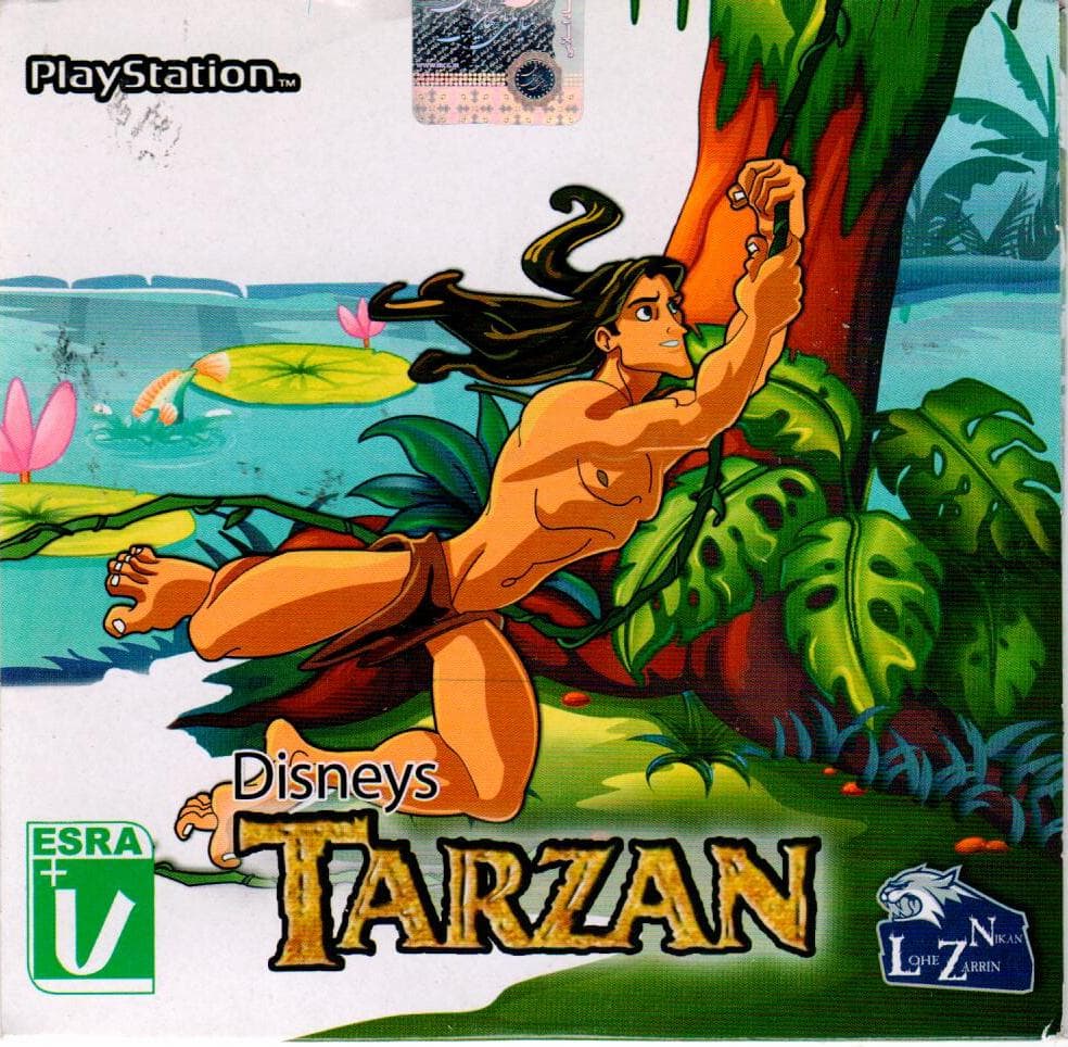 بازی Tarzan مخصوص ps1 — تصویر ۲