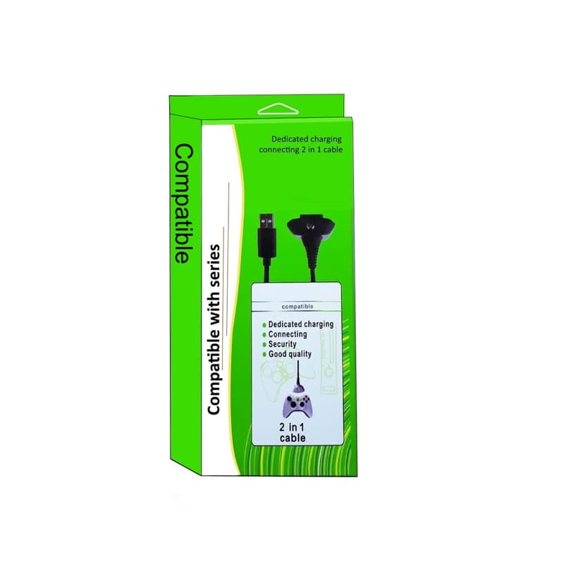 سیم شارژ دسته ایکس باکس ۳۶۰ مدل ZF 360-1 — تصویر ۲