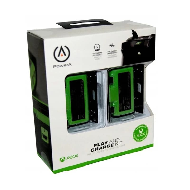 باتری قابل شارژ دسته بازی xbox s/x/one پاور ای مدل power A Charge Kit مجموعه 2 عددی — تصویر ۶