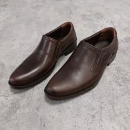 کفش مردانه برند شهپر مدل چرمی 1804 (قهوه ای) بی واسطه نت — تصویر ۳
