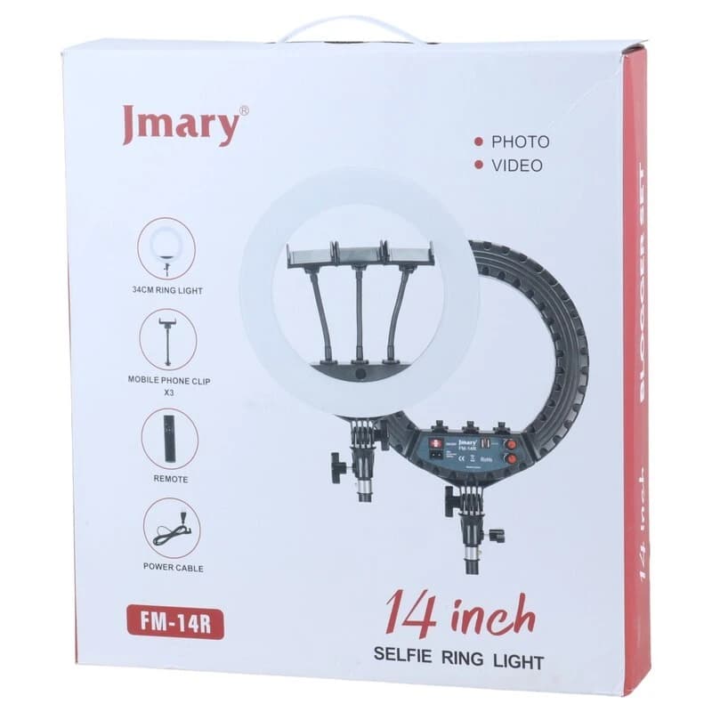 رینگ لایت جی ماری مدل FM-14R — تصویر ۳