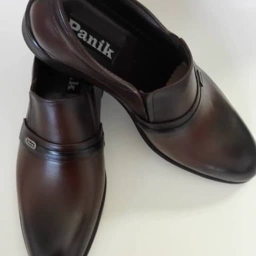 کفش چرم مردانه مجلسی پانیک