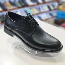 کفش چرم طبیعی مردانه بندی — تصویر ۵