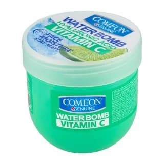 کرم صورت کامان مدل بمب آبرسان حاوی هیالورونیک اسید و ویتامین سی با عصاره لیمو - 200ml