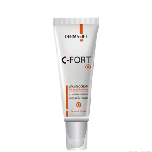 کرم صورت درمالیفت مدل C-Fort مناسب پوست خشک