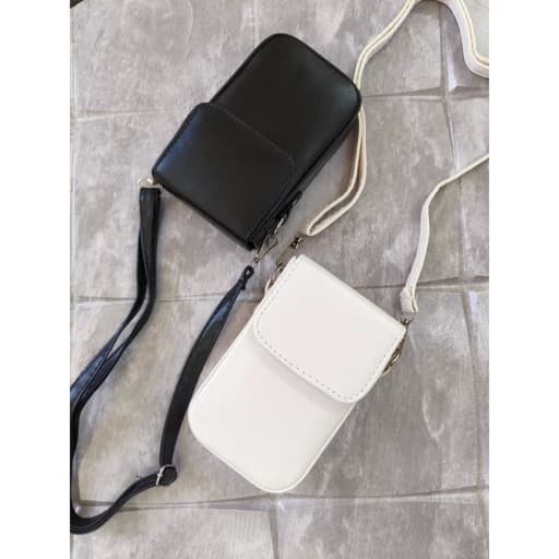 کیف پاسپورتی چرمی زنانه و دخترانه/ کیف دوشی سبک و کوچک